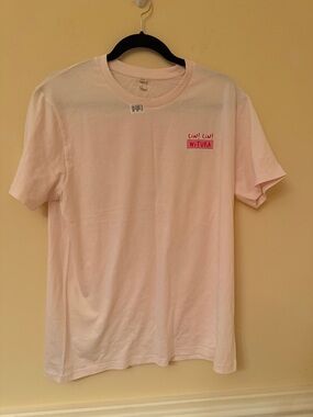 Wituka Pink Graphic T-Shirt | Cin! Cin! Italian Toast Tee Sz Medium